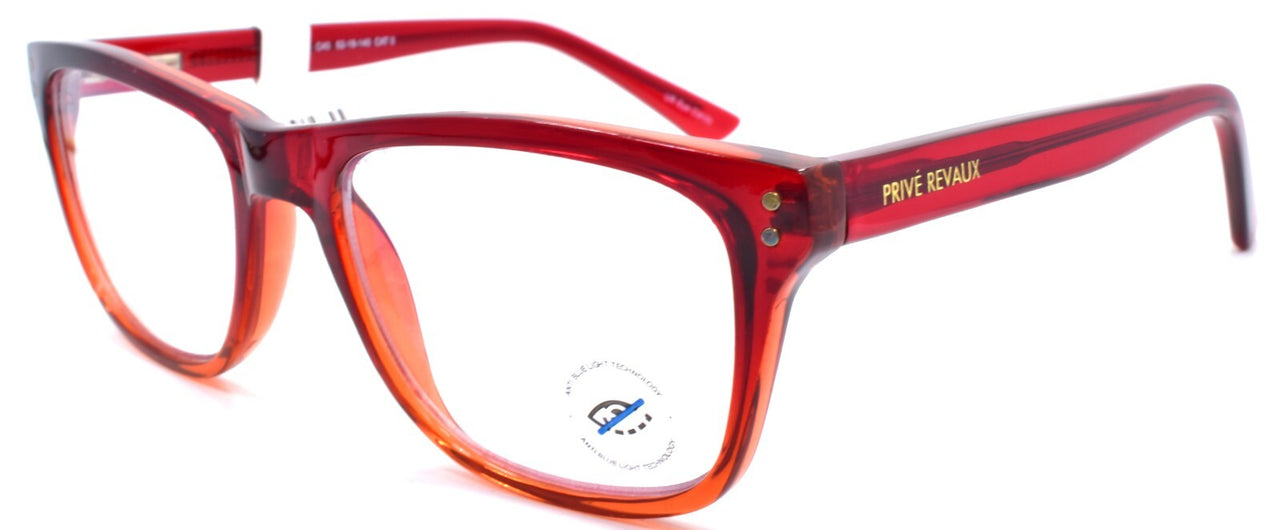 Prive Revaux Good Looker Eyeglasses Blue Light Blocking RX-ready Red Gradient