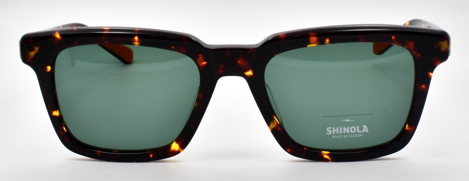 Shinola by Flexon SH1500S 242 Men's Sunglasses 54-21-145 Dark Amber Tortoise1