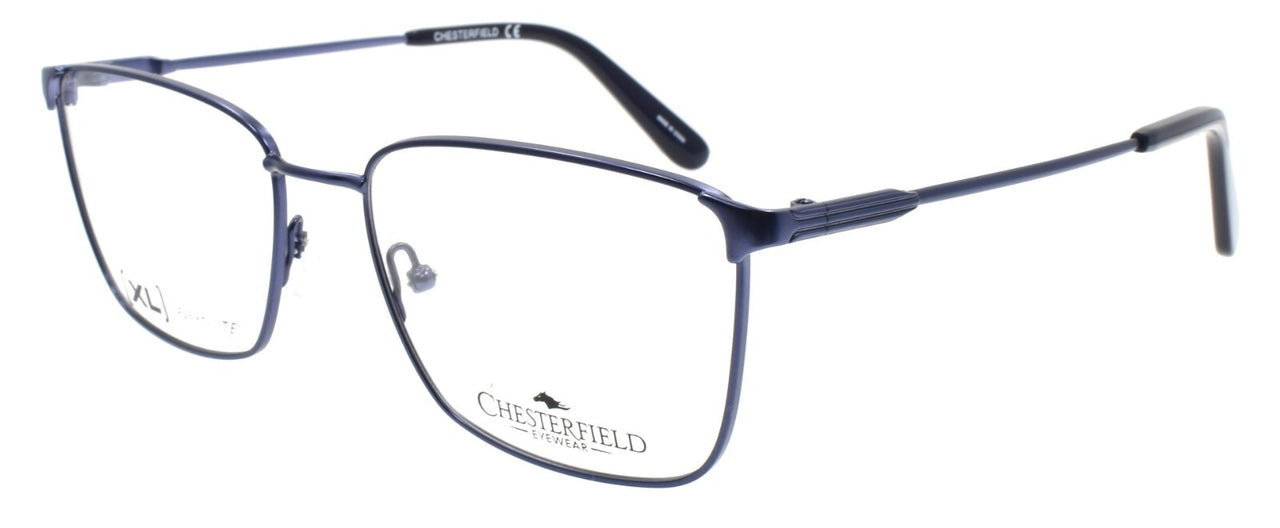 Chesterfield CH95 XL FLL Men's Glasses Frames 57-18-150 Memory Metal Matte Blue