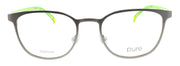 Airlock Pure P-4014 074 Eyeglasses Frames Titanium 50-19-145 Gunmetal / Green1