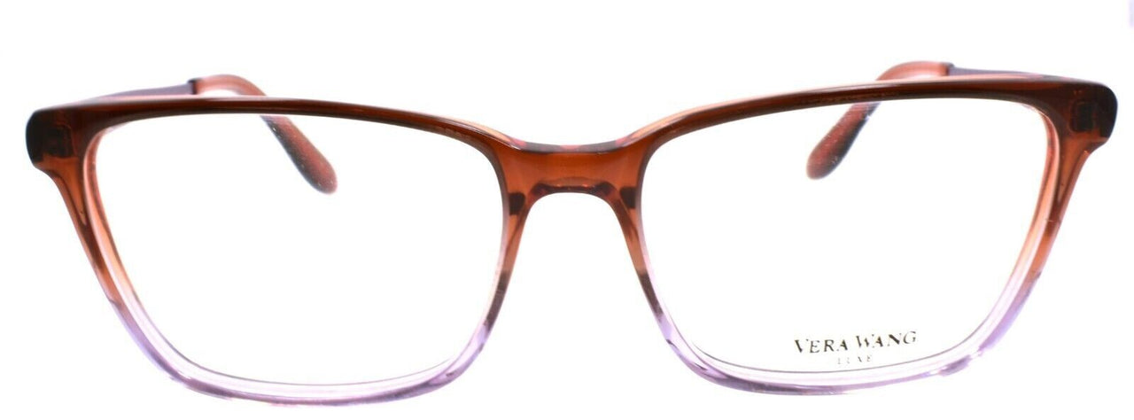 Vera Wang Tula WI Women's Eyeglasses Frames 51-16-132 Wine w/ Crystals
