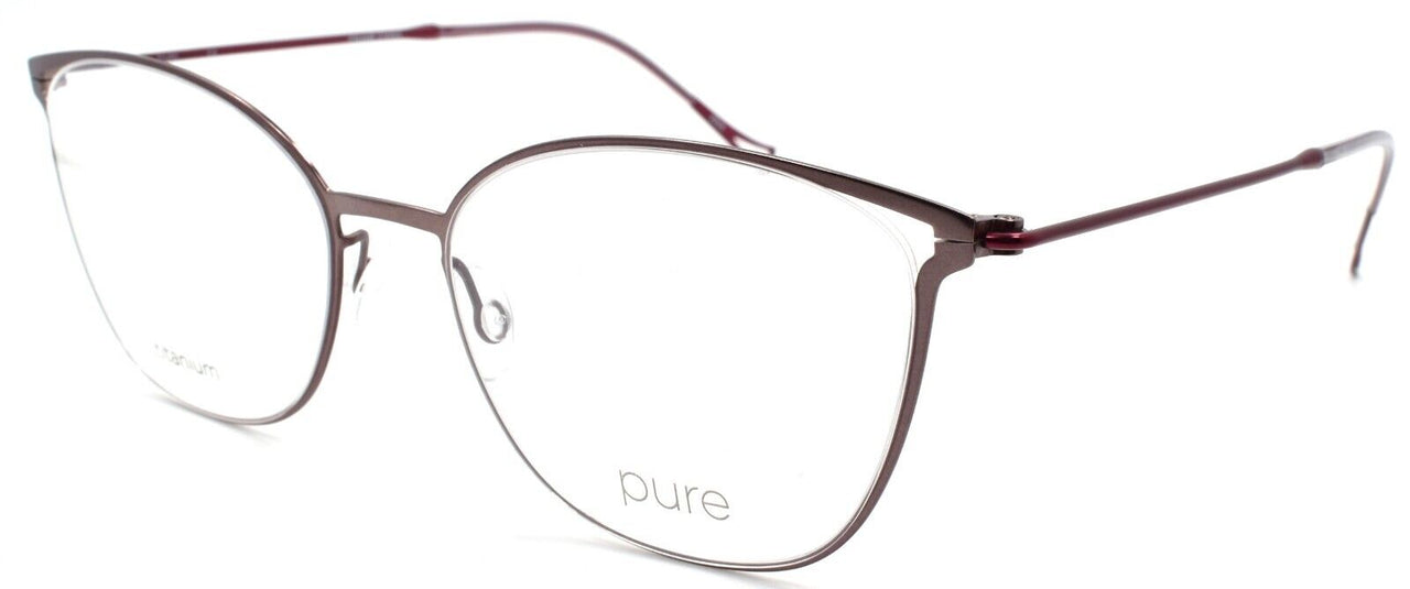 Marchon Airlock Pure P-5004 601 Women's Eyeglasses Frame Titanium 51-17-140 Rose