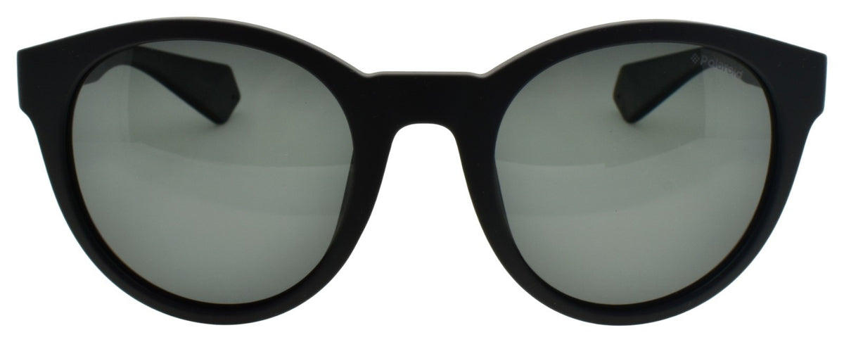 Polaroid PLD 6063/G/S 003M9 Sunglasses Round 52-22-140 Black / Gray Polarized
