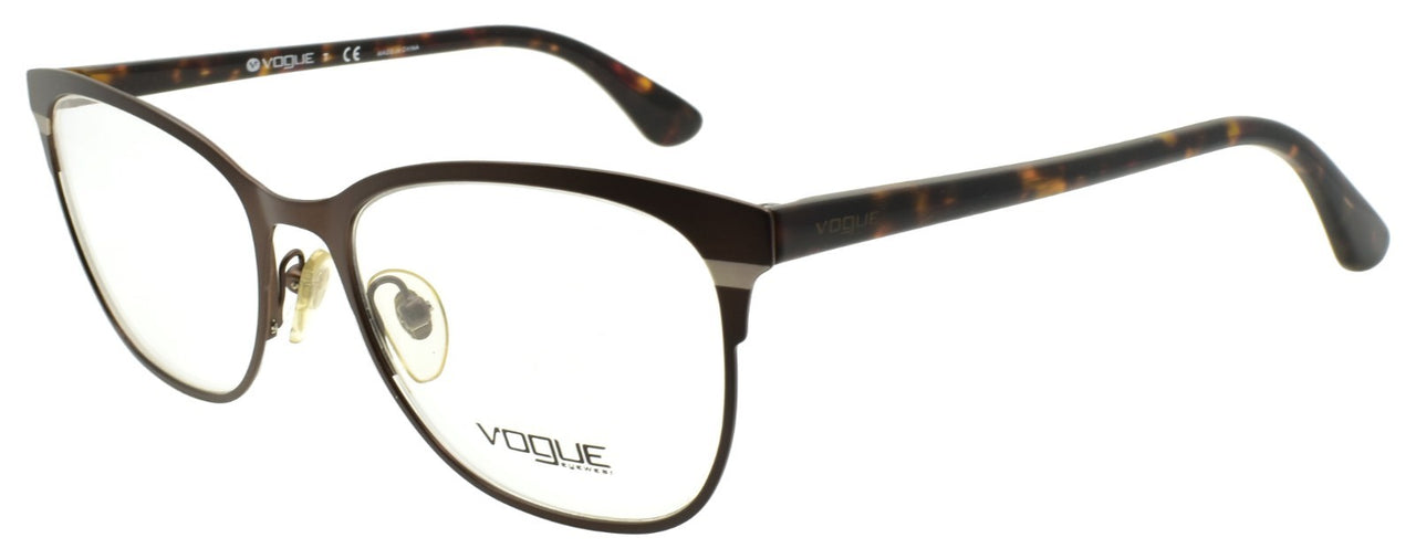 Vogue VO 3963 934-D Women's Eyeglasses Frames 53-18-140 Matte Brushed Brown
