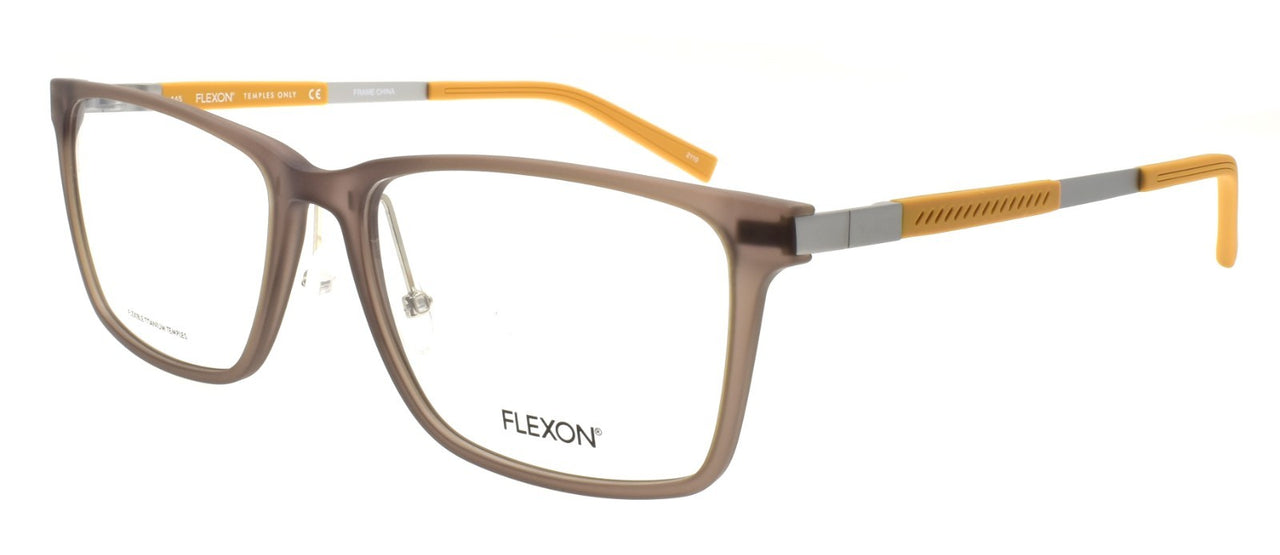 Flexon EP8005 204 Men's Eyeglasses Matte Crystal Taupe 57-17-145 Titanium Arms