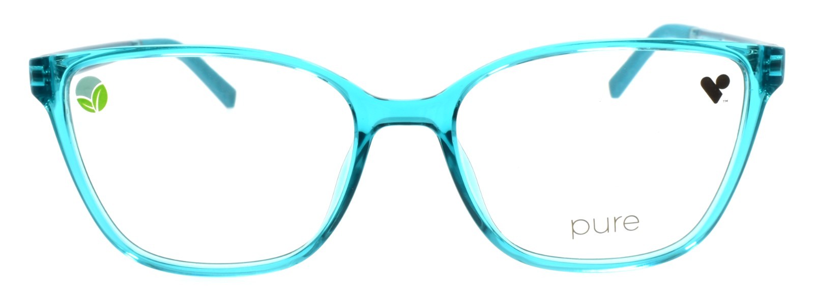 Airlock P-3014 444 Pure Women's Eyeglasses Frames 53-16-140 Turquoise1
