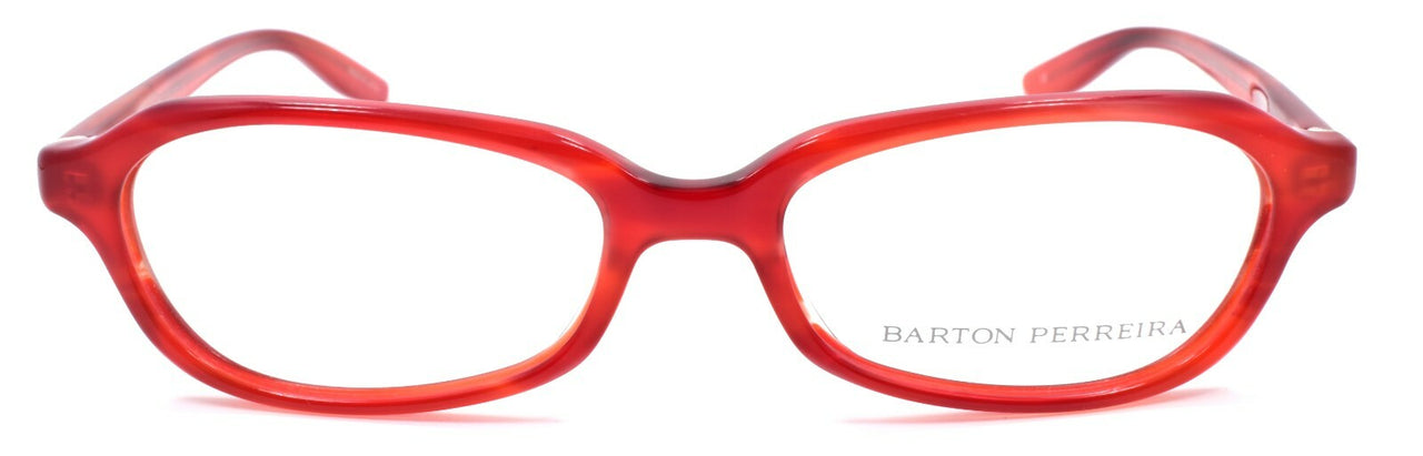 Barton Perreira Raynette SCA/SIL Women's Eyeglasses Frames 51-17-135 Scarlet Red