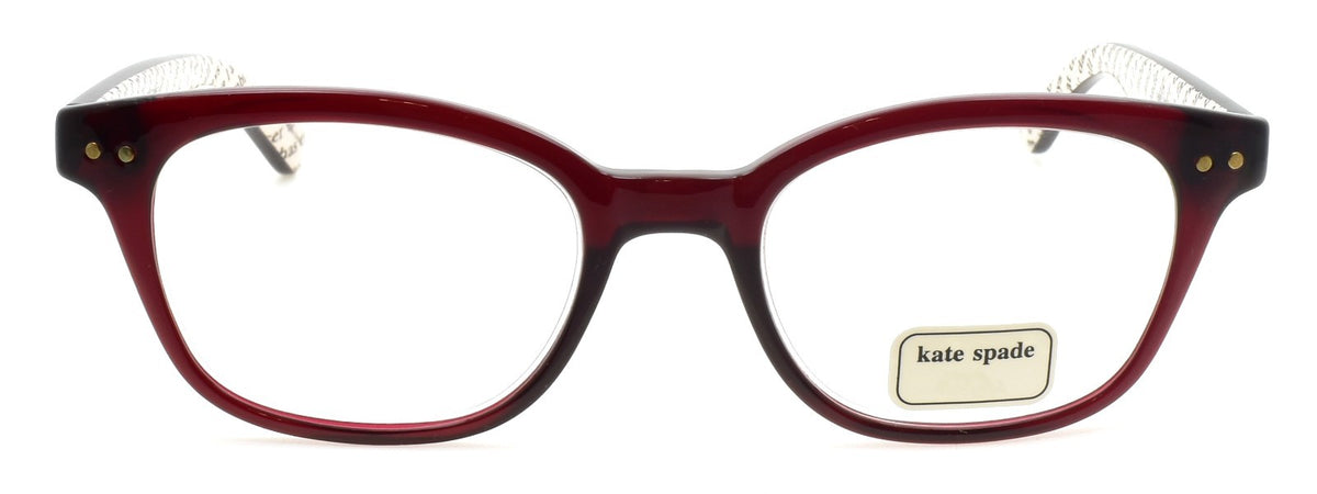 Kate Spade Rebecca2 LHF Women's Reading Glasses Burgundy +1.50
