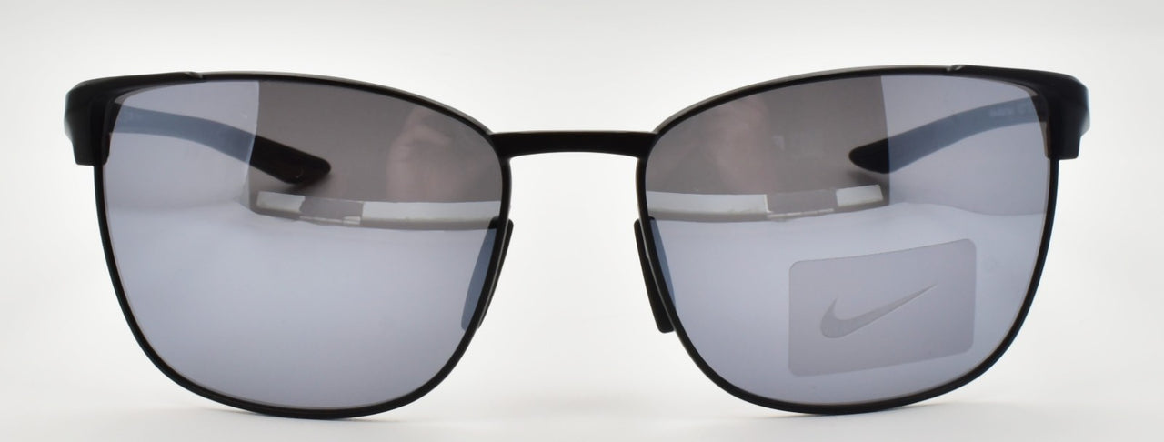 Nike Metal Fusion FV2377 010 Men's Sunglasses Satin Black / Silver Flash