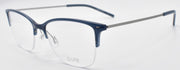 Airlock Pure 3005 434 Women's Eyeglasses Frames Half-rim 53-18-145 Blue Storm0