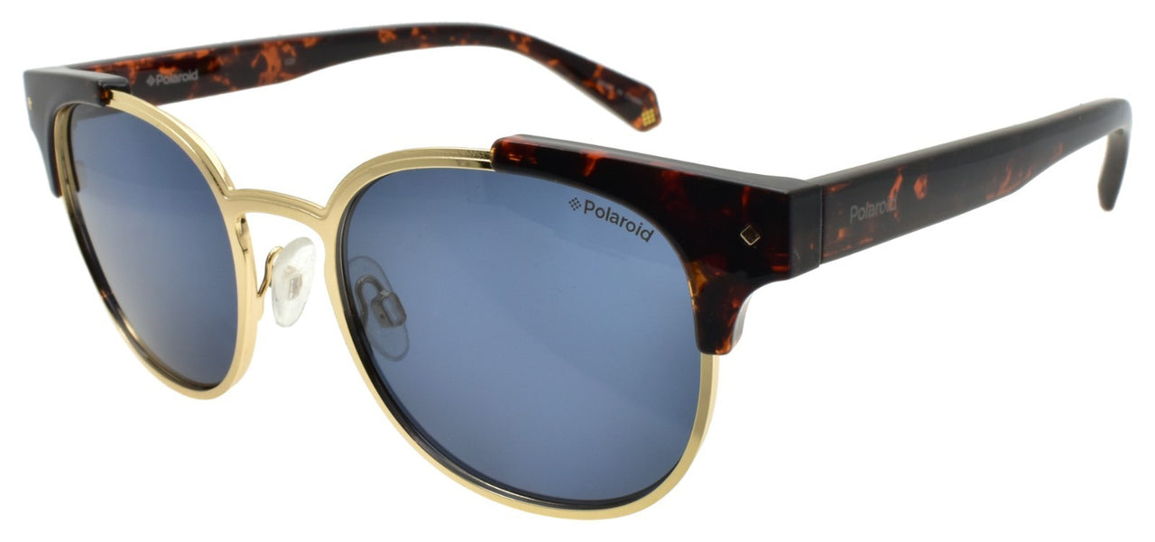 Polaroid PLD 6040/S/X 086C3 Sunglasses Retro 52-19-140 Havana / Blue Polarized
