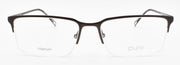 Airlock Pure P-4007 074 Men's Glasses Half-rim Titanium 55-17-140 Matte Gunmetal1