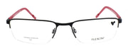 Flexon E1146 004 Men's Glasses Halfrim Satin Black 5418145 Flexible Titanium1