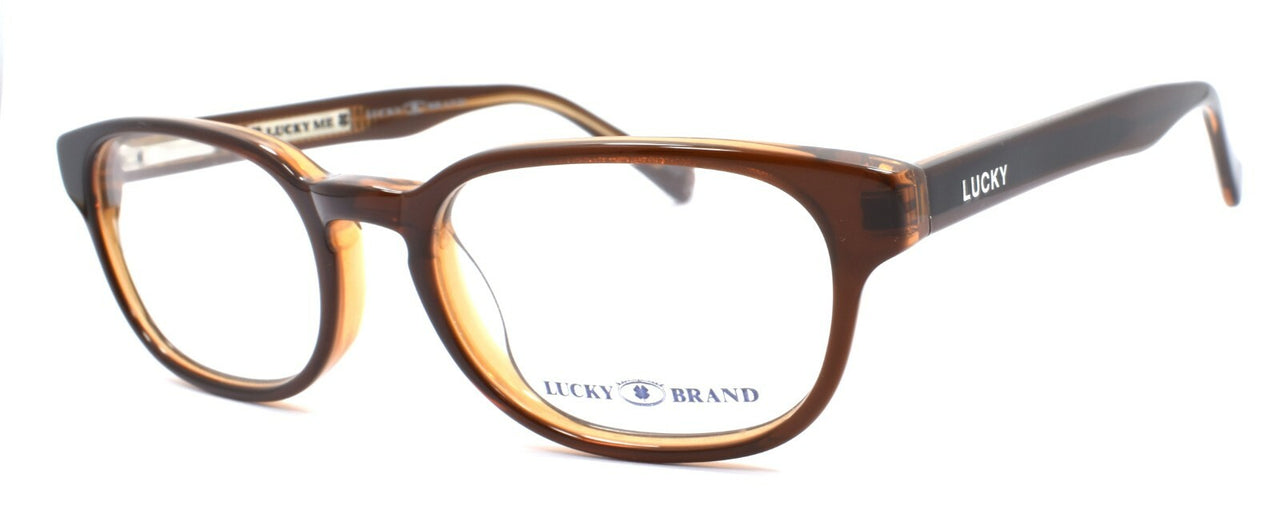 LUCKY BRAND Dynamo Kids Unisex Eyeglasses Frames 45-16-130 Brown