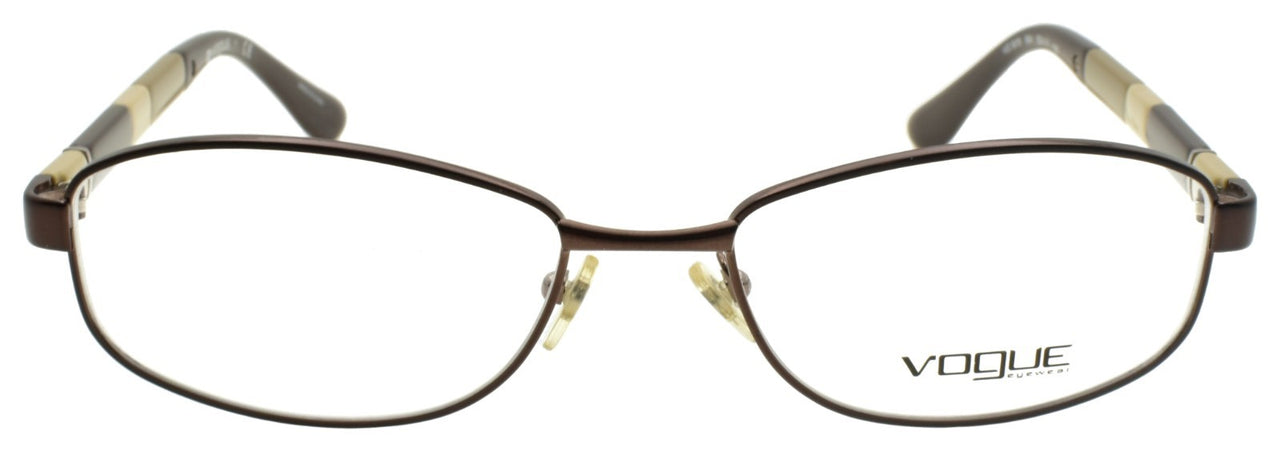 Vogue VO 3976 934 Women's Eyeglasses Frames 52-17-135 Brown / Beige1