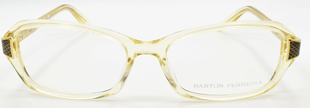 Barton Perreira Devereaux CHA/SAS Women's Eyeglasses Frames 53-17-135 Champagne