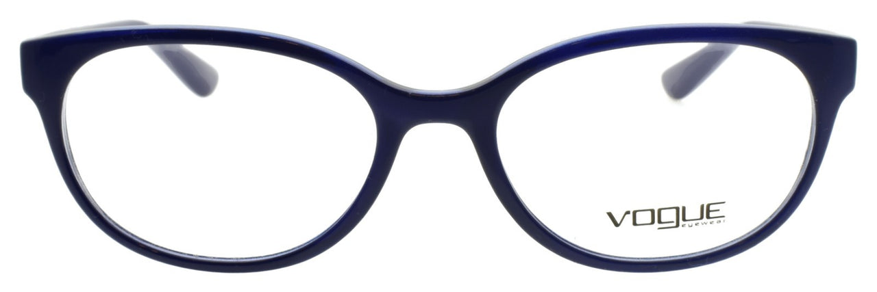 Vogue VO 5103 2471 Women's Eyeglasses Frames Oval 51-17-135 Topaz Blue1