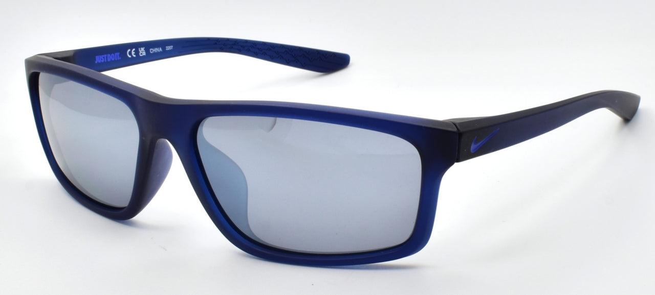Nike Chronicle FJ2216 410 Sunglasses Matte Midnight Navy / Gray Flash