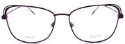 Airlock Pure P-5008 505 Women's Eyeglasses Frames Titanium 54-15-145 Eggplant1
