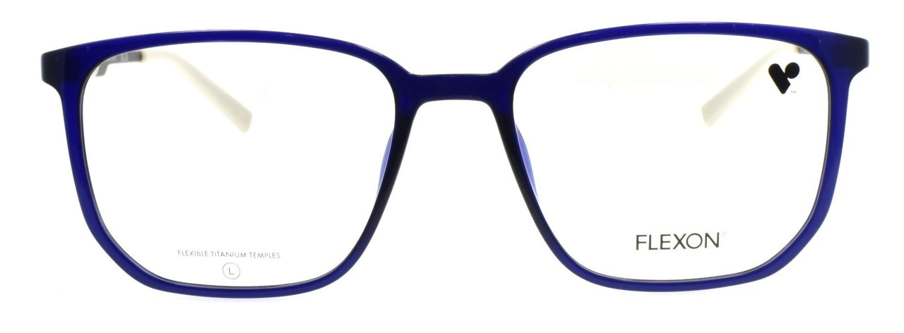 Flexon EP8022 420 Men's Glasses Crystal Navy Blue 53-18-145 Titanium Arms