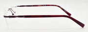 Airlock Tula 203 505 Women's Eyeglasses Frames Rimless 52-18-140 Plum2