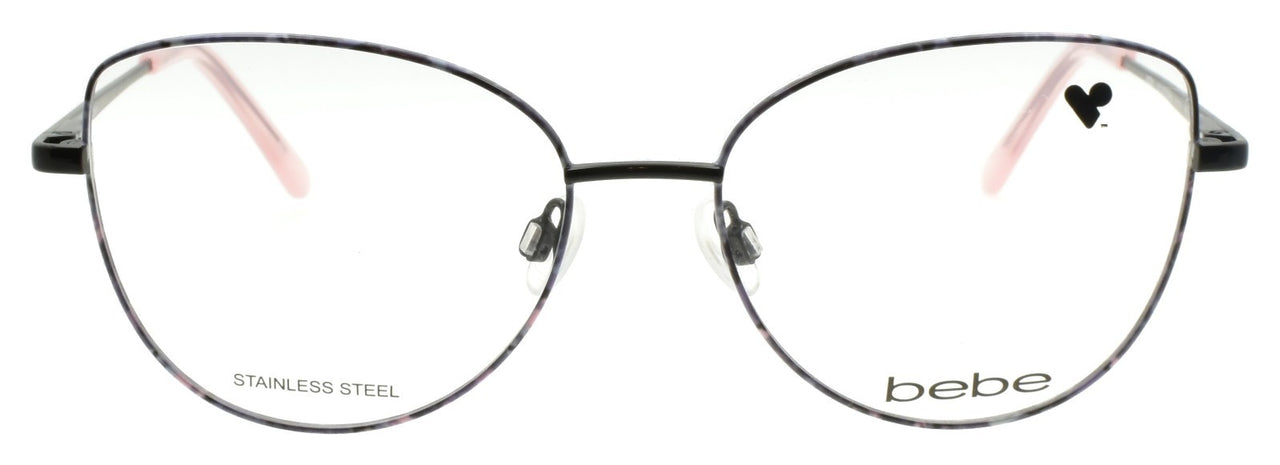 Bebe BB5207 001 Women's Eyeglasses Frames 53-16-140 Jet Floral