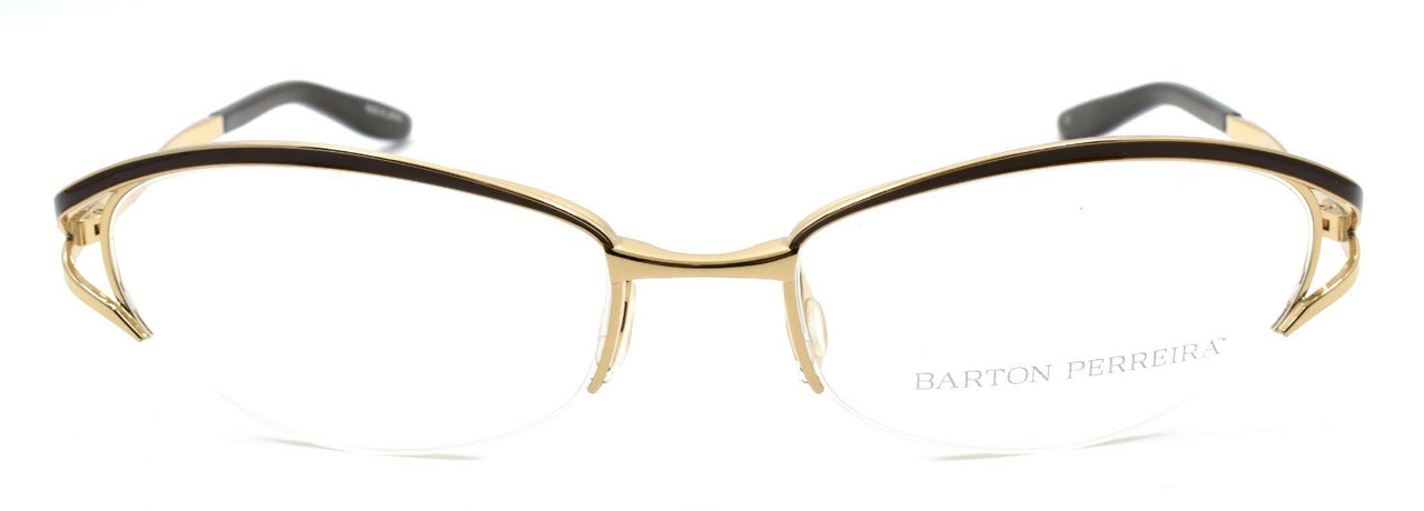 Barton Perreira Eliza Women's Eyeglasses Frames 53-17-125 Foxy Brown / Gold