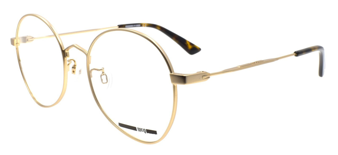 McQ Alexander McQueen MQ0290O 002 Eyeglasses Frames 52-19-145 Matte Gold
