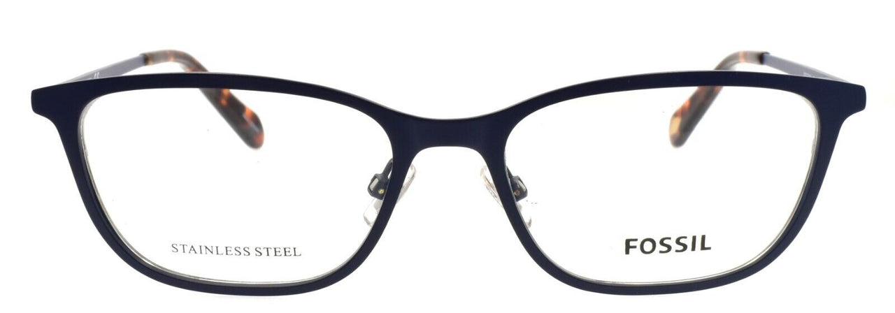 Fossil FOS 7125 FLL Women's Eyeglasses Frames 50-16-140 Matte Blue