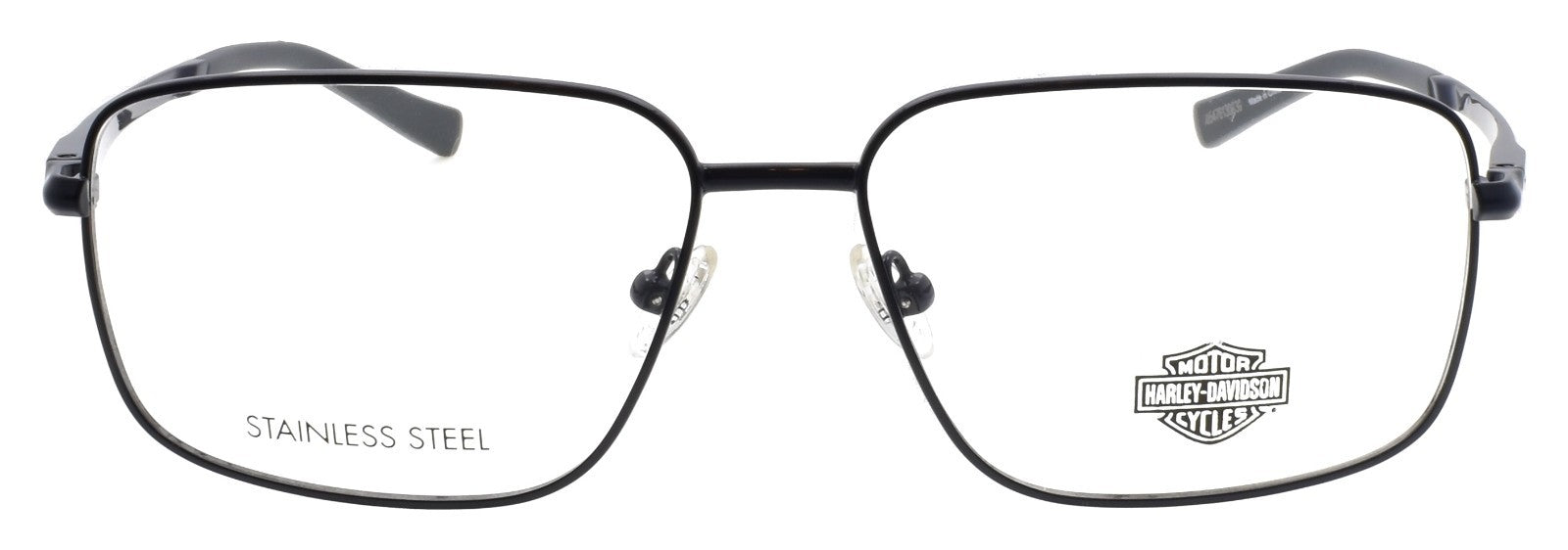 Harley Davidson HD50064 091 Men's Eyeglasses 58-15-145 Dark Blue1