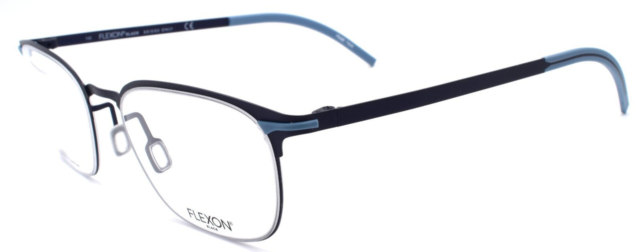 Flexon B2007 412 Men's Eyeglasses Frames Navy 50-19-145 Flexible Titanium