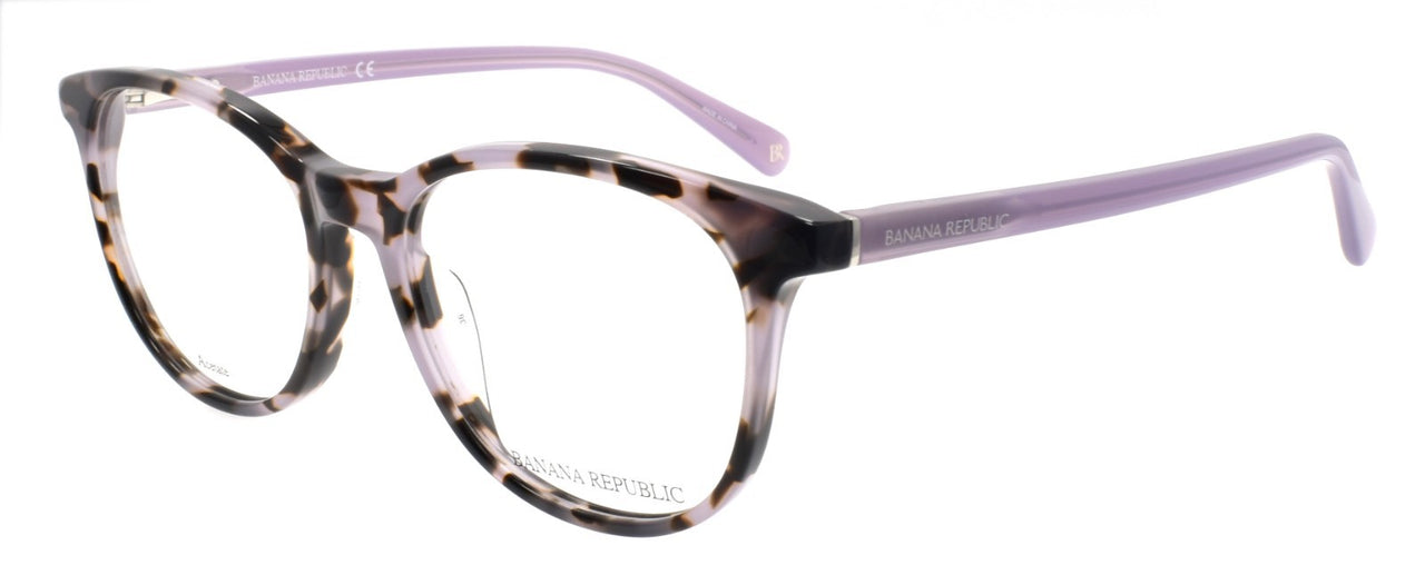 Banana Republic BR222 S10 Women's Eyeglasses Frames 51-16-140 Lilac Havana