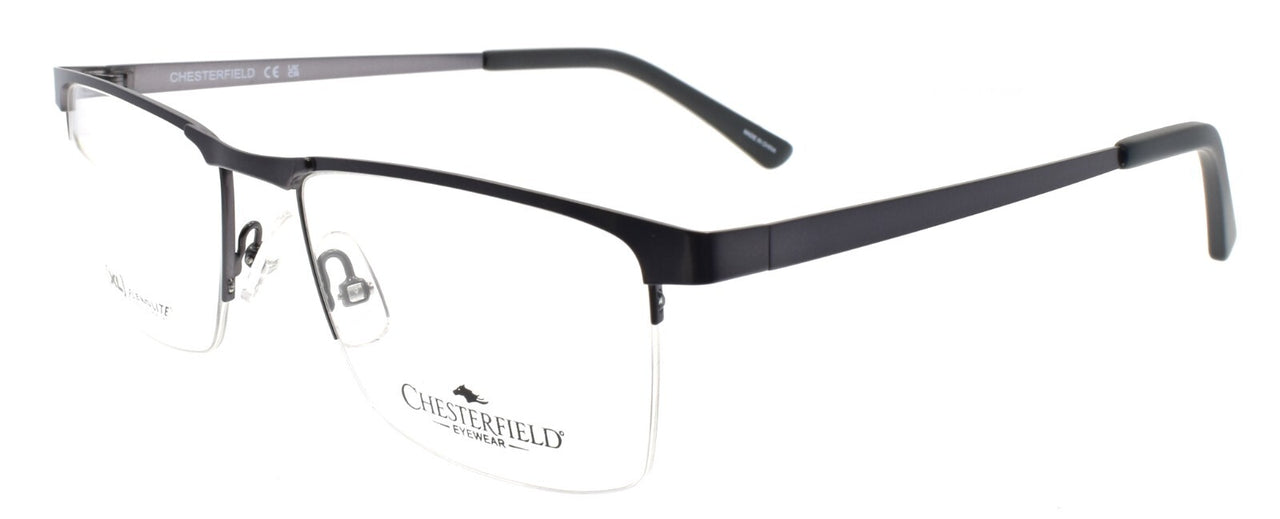 Chesterfield CH113 XL FRE Men's Eyeglasses Frames Half-rim 55-19-150 Matte Gray