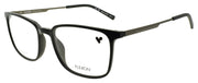 Flexon EP8024 001 Men's Eyeglasses Frames Black 55-18-145 Titanium Arms0