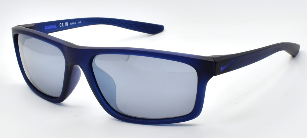Nike Chronicle FJ2216 410 Sunglasses Matte Midnight Navy / Gray Flash