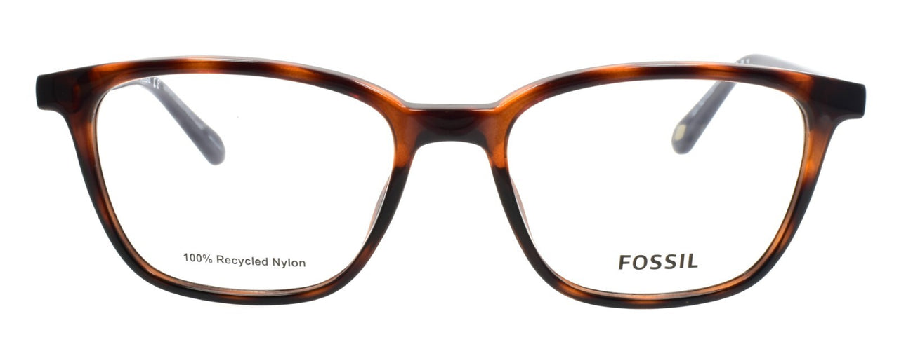 Fossil FOS 7126 086 Women's Eyeglasses Frames 52-17-140 Havana