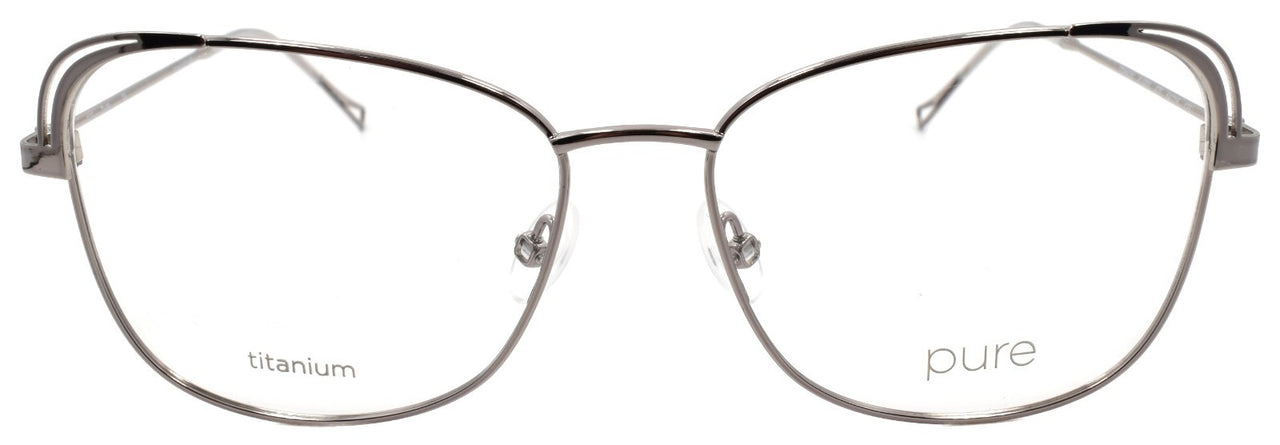 Airlock Pure P-5008 070 Women's Eyeglasses Titanium 54-15-145 Light Gunmetal