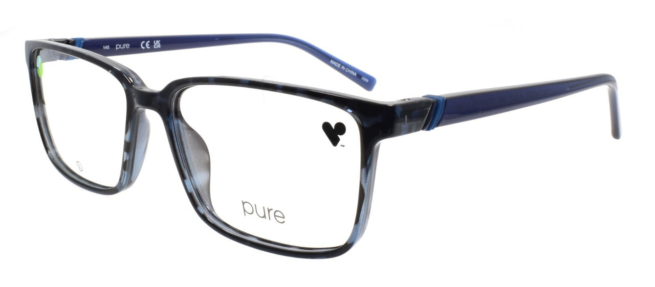 Airlock P-2017 460 Pure Men's Eyeglasses Frames 57-16-140 Blue Tortoise