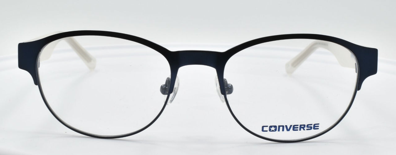CONVERSE Q030 UF Women's Eyeglasses Frames Petite 49-17-135 Navy Blue / Crystal