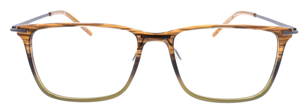 Marchon Airlock 2003 216 Men's Eyeglasses Frames 55-16-145 Brown Gradient
