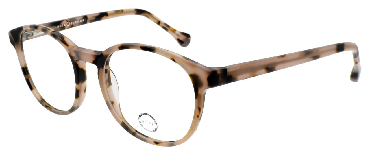 Aura Eyewear Ginger Women's Eyeglasses Frames 50-19-140 Rose Hay