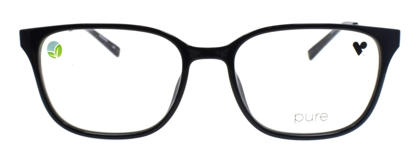 Airlock P-3018 001 Pure Women's Eyeglasses Frames 54-17-140 Black1