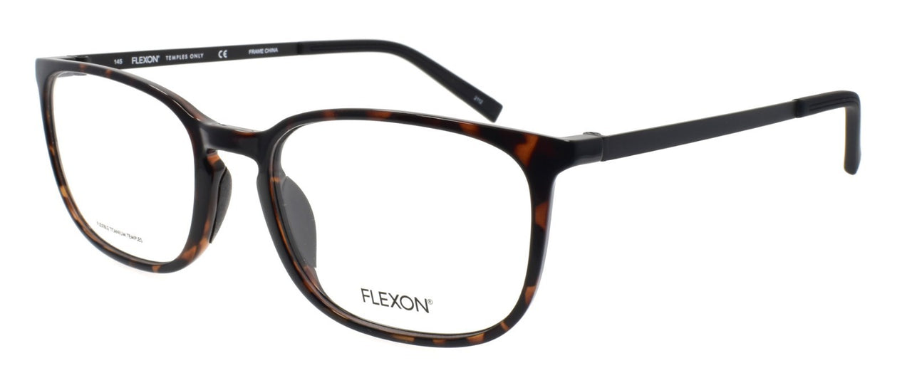 Flexon EP8012 240 Men's Glasses Dark Tortoise 55-19-145 Titanium Arms