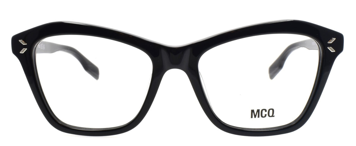 McQ Alexander McQueen MQ0388O 005 Women's Eyeglasses Frames 52-17-140 Black
