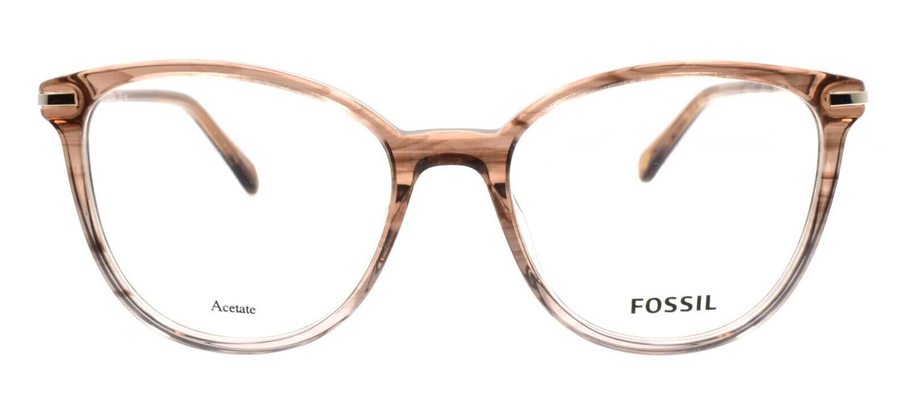 Fossil FOS 7106 2OH Women's Eyeglasses Frames 51-17-140 Beige Horn