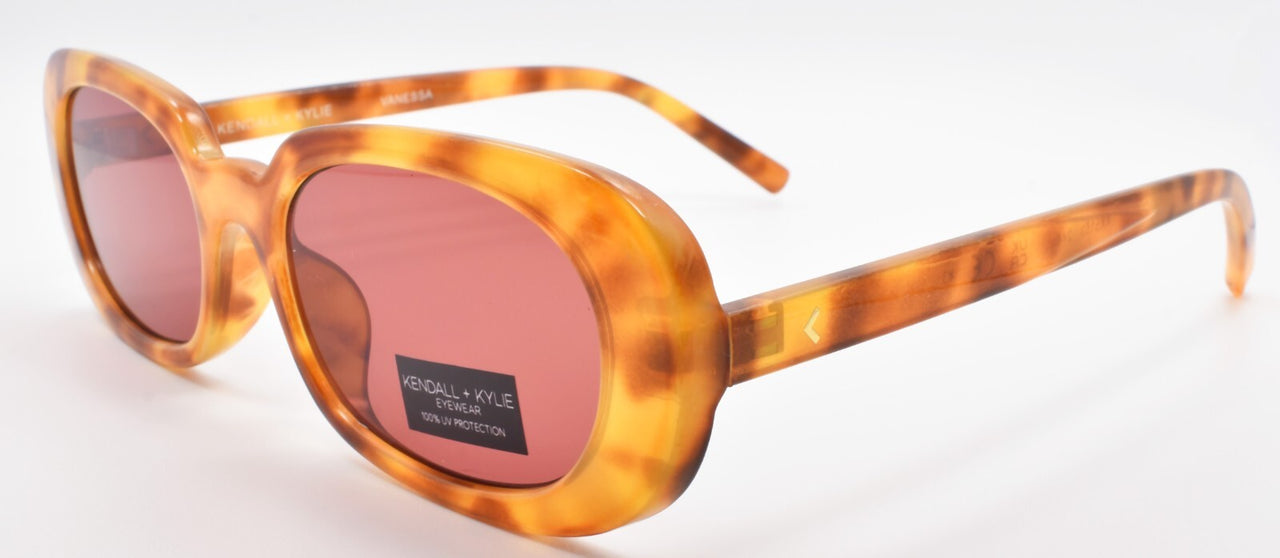 Kendall + Kylie Vanessa KK5153 244 Women's Sunglasses Oval Light Tortoise / Pink