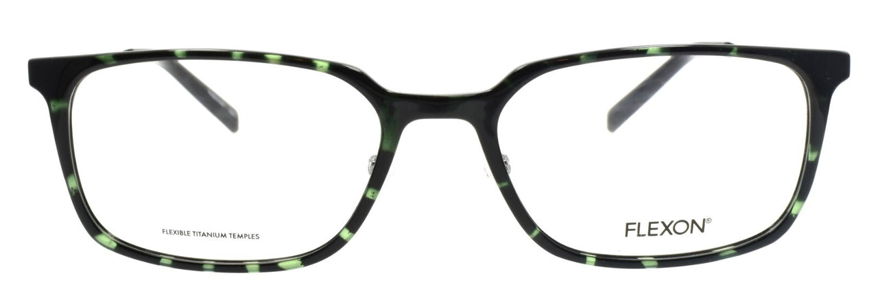 Flexon EP8003 340 Men's Glasses Frames Olive Tortoise 55-18-145 Titanium Temples