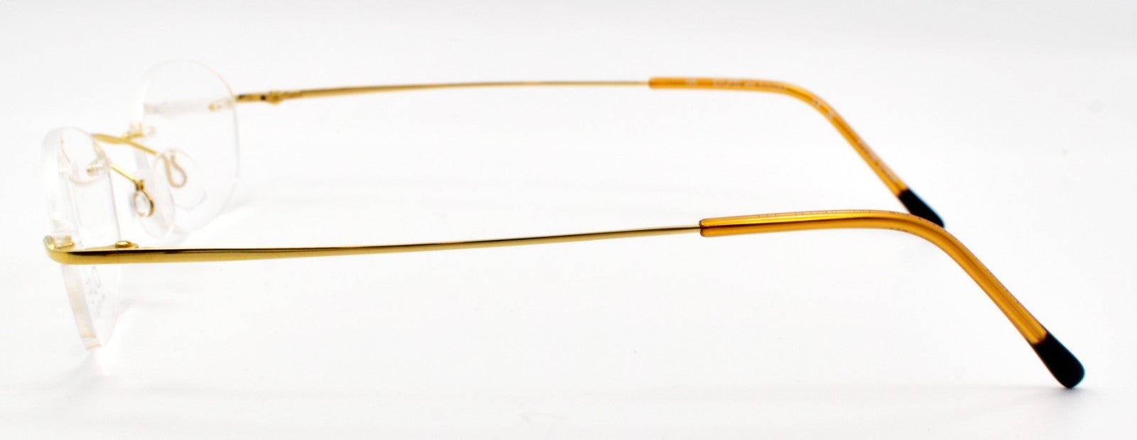 Airlock Seven Sixty 209 710 Eyeglasses Frames Rimless 49-21-135 Gold2