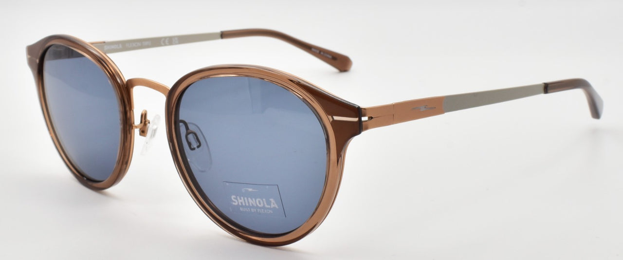 Shinola by Flexon SH3700S 254 Sunglasses 50-22-145 Crystal Mocha / Gray0