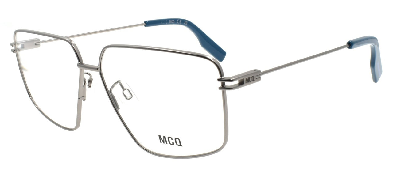 McQ Alexander McQueen MQ0371O 003 Eyeglasses Frames 58-12-145 Ruthenium